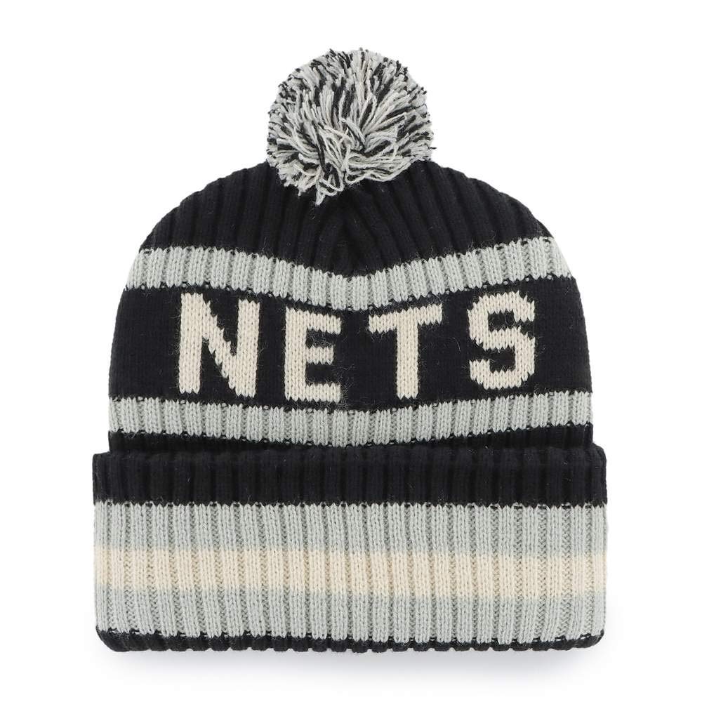 47 NHL Unisex-Adult Team Color Officially Licensed Primary Logo Bering Sport Knit Cuffed Pom Beanie Cold Weather Hat