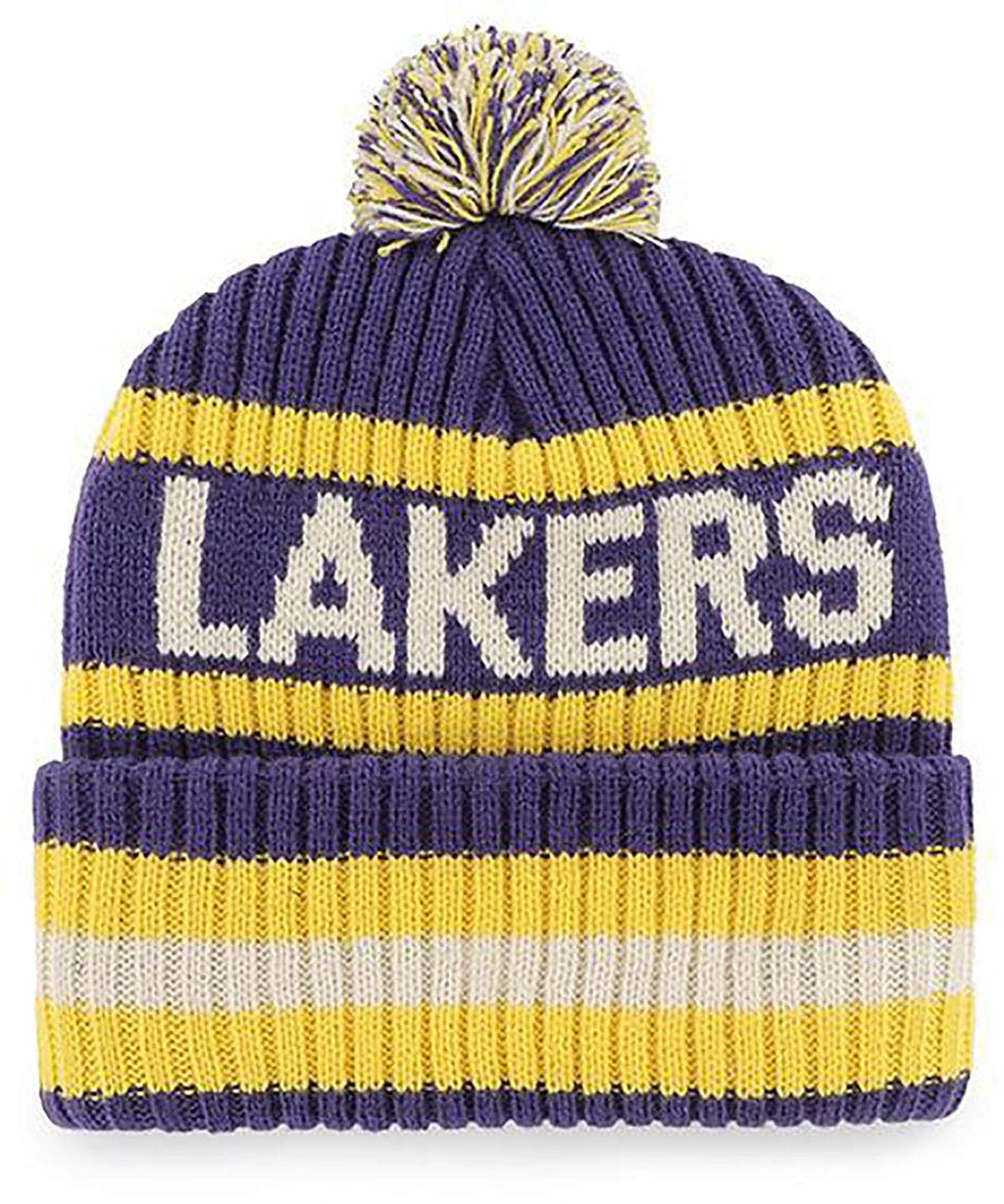 47 NHL Unisex-Adult Team Color Officially Licensed Primary Logo Bering Sport Knit Cuffed Pom Beanie Cold Weather Hat