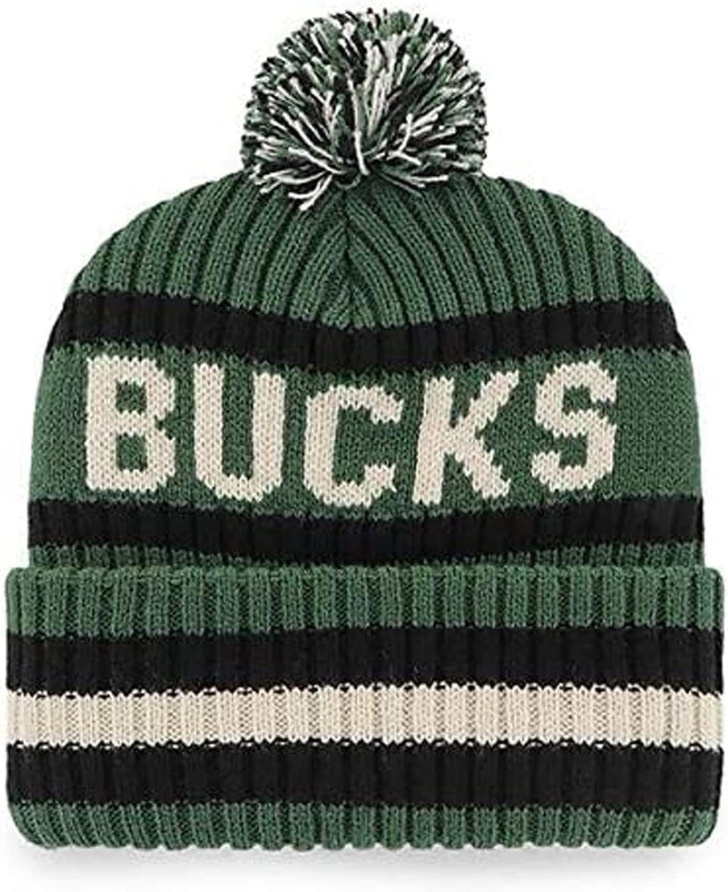 47 NHL Unisex-Adult Team Color Officially Licensed Primary Logo Bering Sport Knit Cuffed Pom Beanie Cold Weather Hat